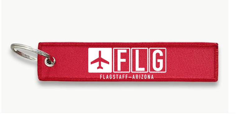 FLG AIRPORT KEY CHAIN