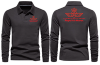 Thumbnail for ROYAL AIR MARCO LONG SLEEVE  POLO