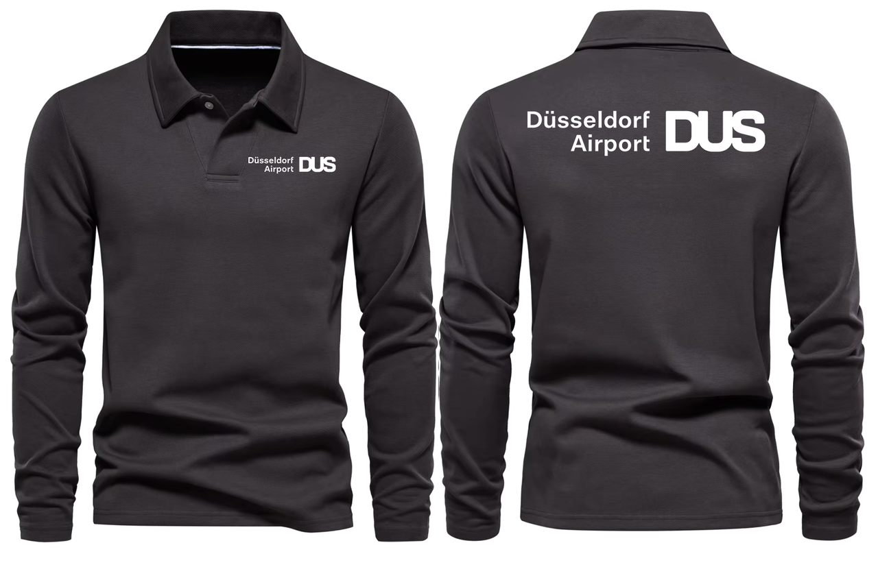 DUS AIRPORT LONG SLEEVE  POLO