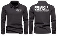 Thumbnail for VSA AIRPORT LONG SLEEVE POLO