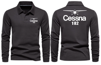 Thumbnail for CESSNA 182 LONG SLEEVE  POLO