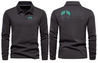 Thumbnail for BURBANK AIRPORT LONG SLEEVE  POLO