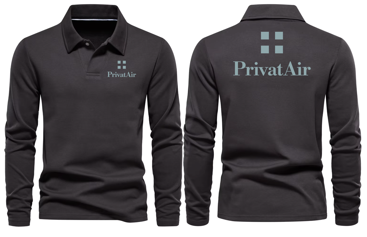 PRIVAT AIR LONG SLEEVE  POLO