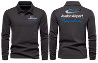 Thumbnail for AVALON AIRPORT LONG SLEEVE  POLO