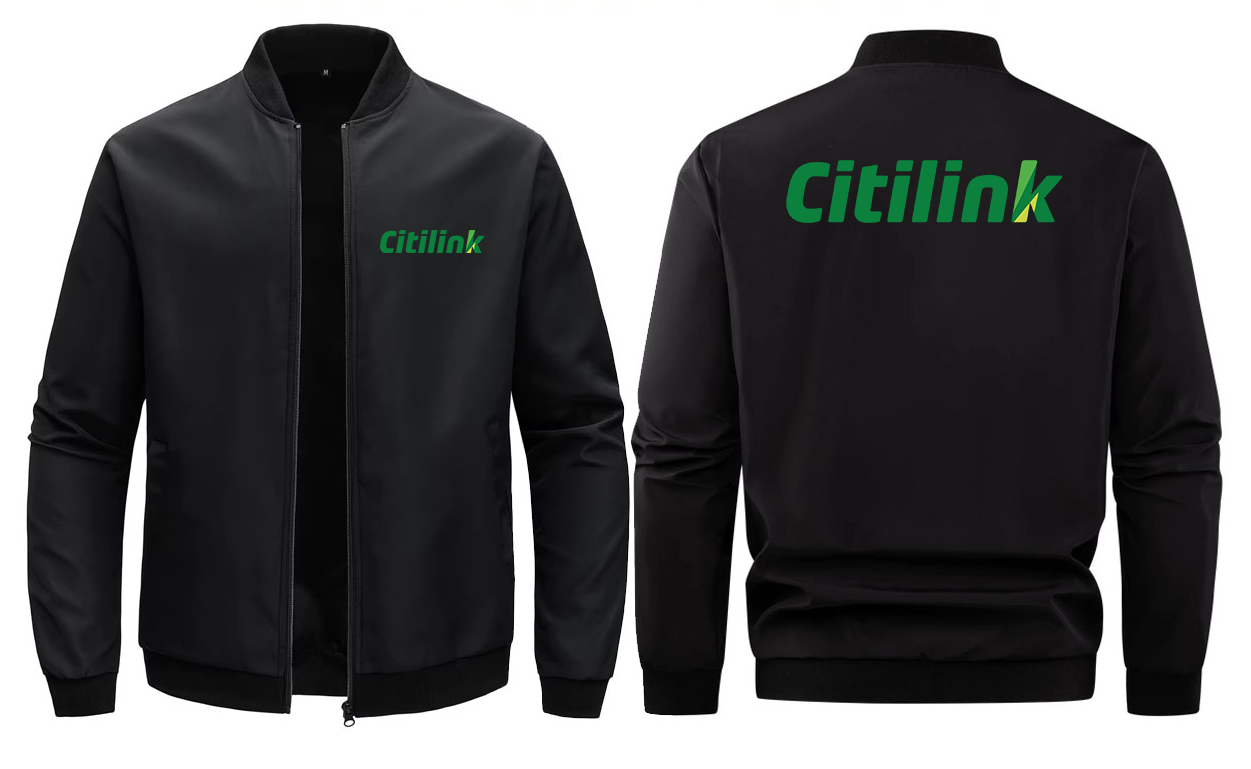 CITILLINK AIRLINES  LOOSE SOLID COLOR JACKET