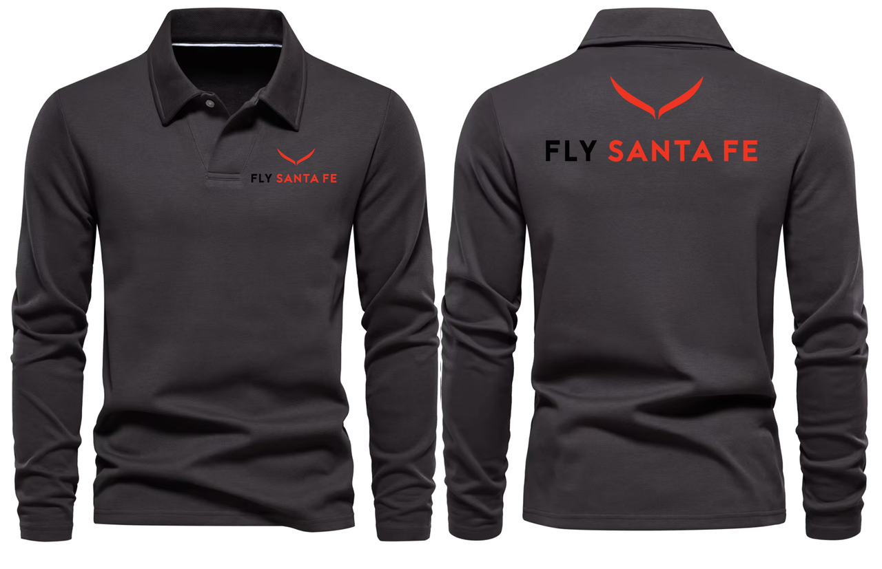 SANTA AIRPORT LONG SLEEVE  POLO