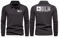 Thumbnail for GLA AIRPORT LONG SLEEVE POLO