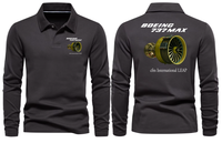 Thumbnail for BOEING 737 MAX CFM LONG SLEEVE  POLO