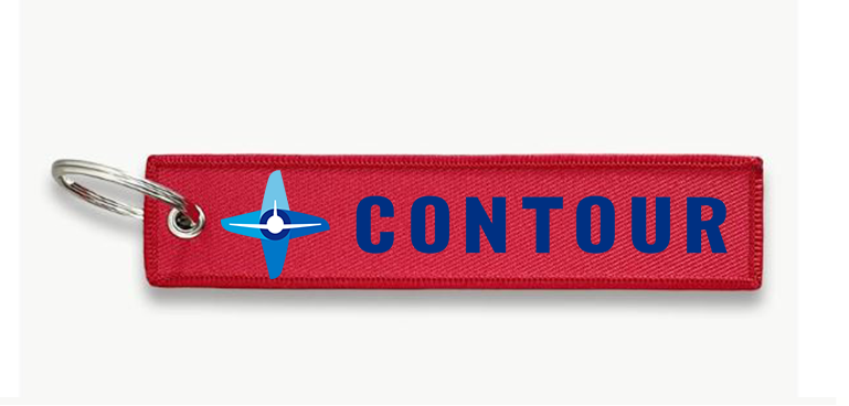 CONTOUR AIRLINES KEY CHAIN