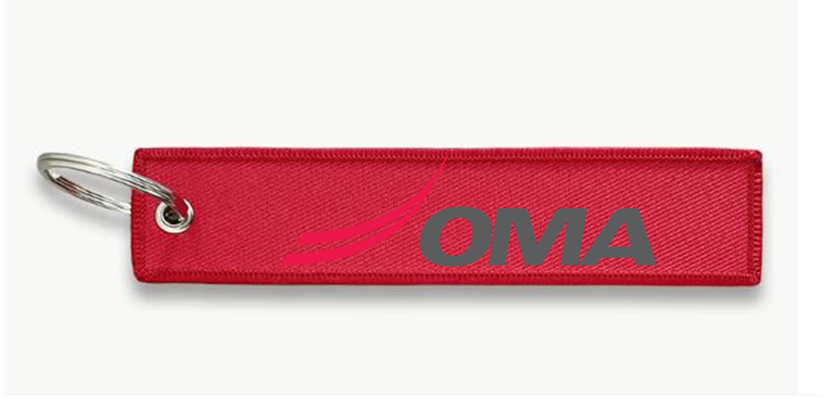 OMA AIRPORT KEY CHAIN