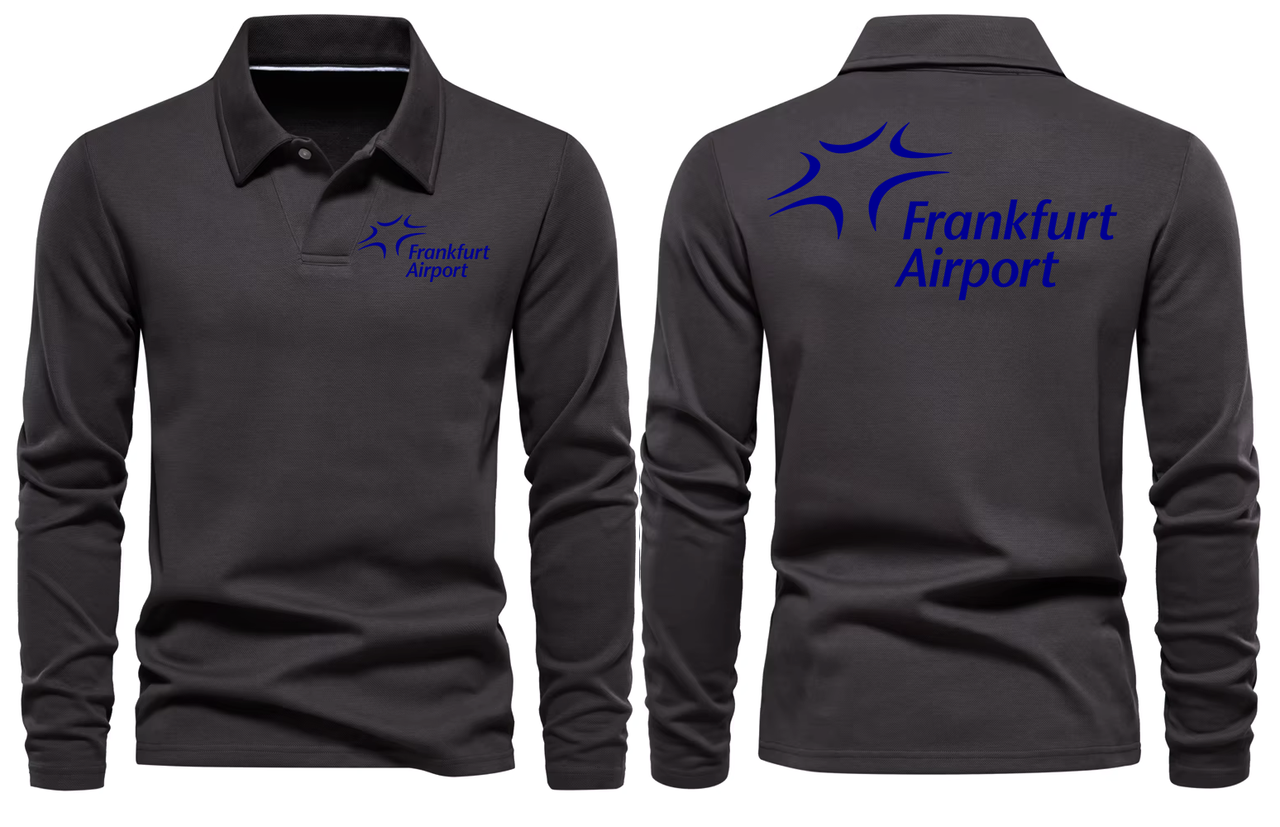 AER FRANKFRUT AIRPORT LONG SLEEVE  POLO