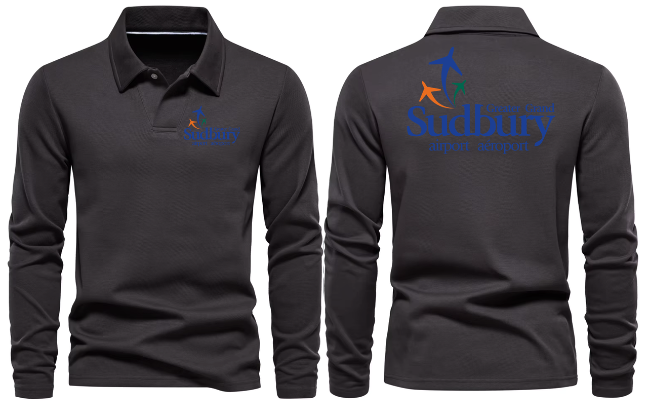 GREATER AIRPORT LONG SLEEVE  POLO