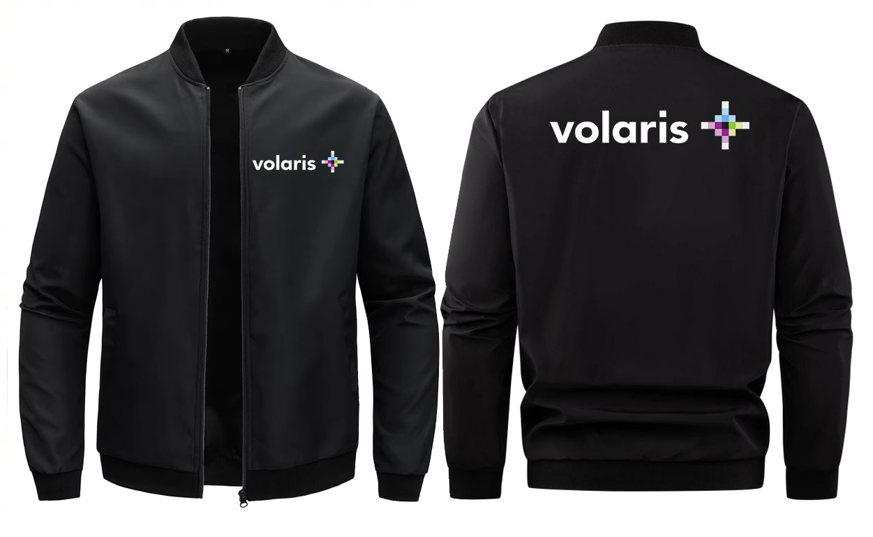 VOLORIS  AIR LOOSE SOLID COLOR JACKET
