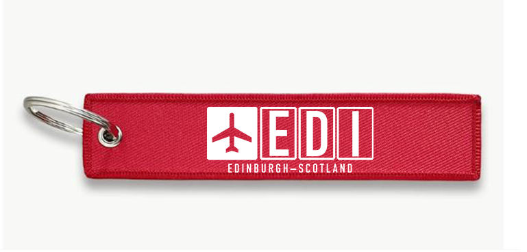 EDI AIRPORT KEY CHAIN
