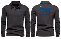 Thumbnail for BUDAPEST AIRPORT LONG SLEEVE  POLO
