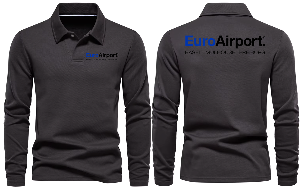 EURO AIRPORT LONG SLEEVE  POLO