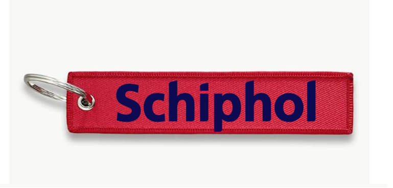 SCHIPHOL AIRPORT KEY CHAIN