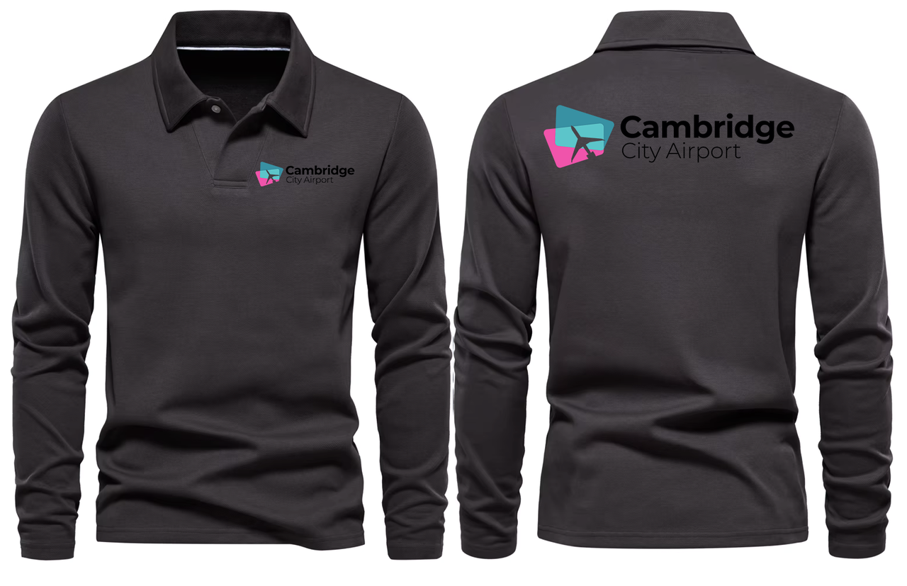 AIR CAMBRIDGE AIRPORT LONG SLEEVE  POLO