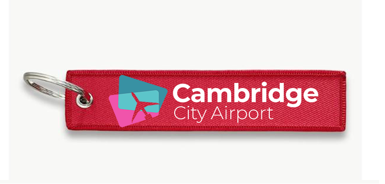 CAMBRIDGE CITY AIRPORT KEY CHAIN