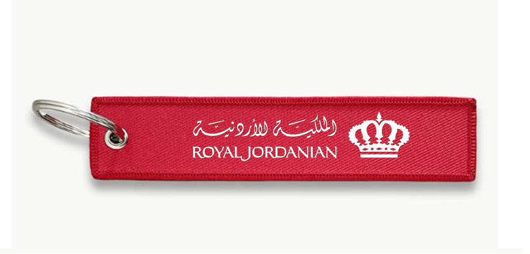ROYAL JARDANIAN AIRLINES KEY CHAIN