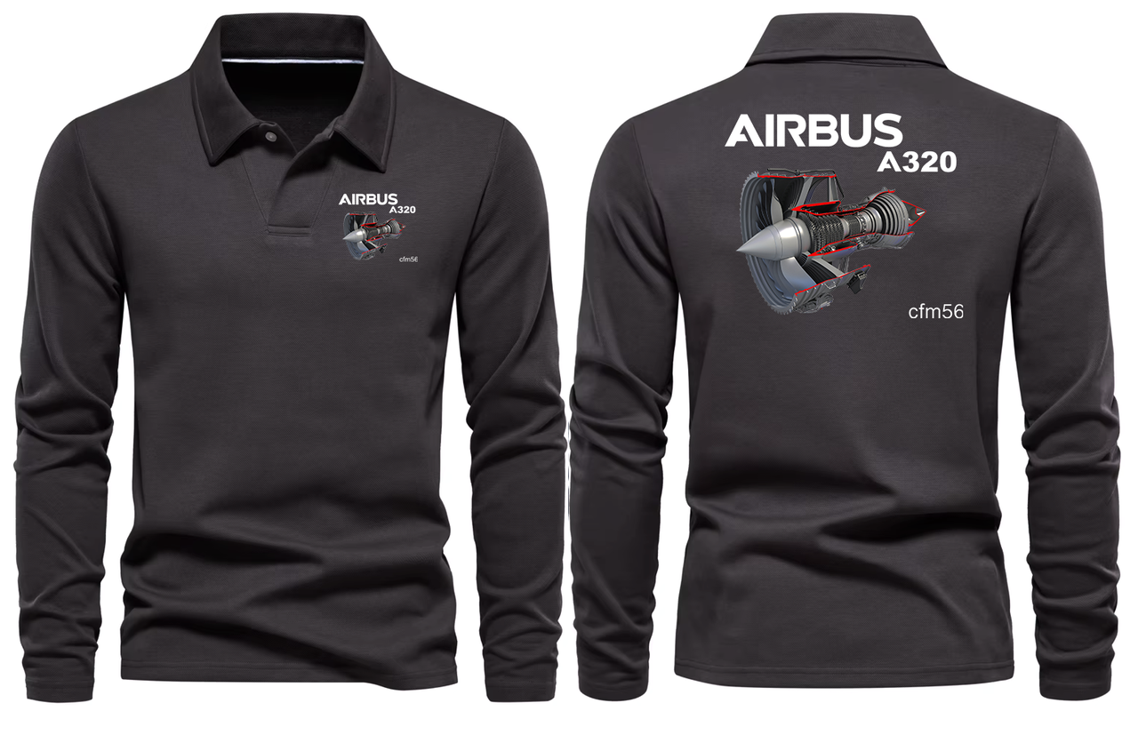 AIRBUS A320 CFM LONG SLEEVE  POLO