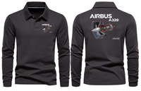 Thumbnail for AIRBUS A320 CFM LONG SLEEVE  POLO