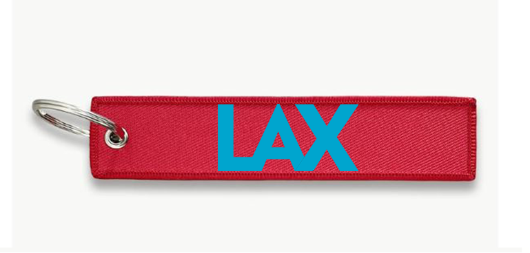 LAX AIRPORT KEY CHAIN