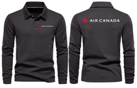 Thumbnail for CANADA AIRLINES LONG SLEEVE  POLO