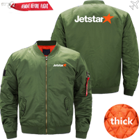 Thumbnail for JETSTAR AIRLINES MA1 JACKET THE AV8R