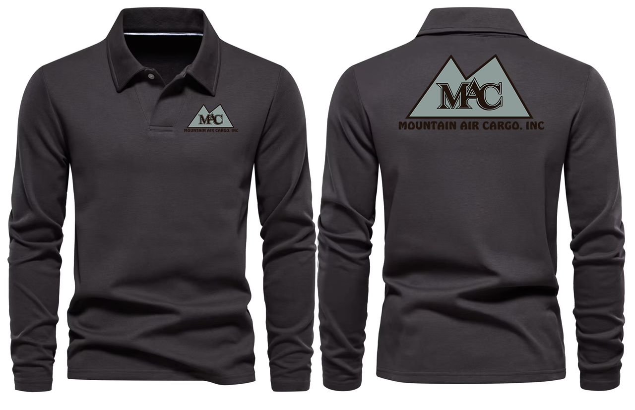 MOUNTAIN AIR LONG SLEEVE  POLO