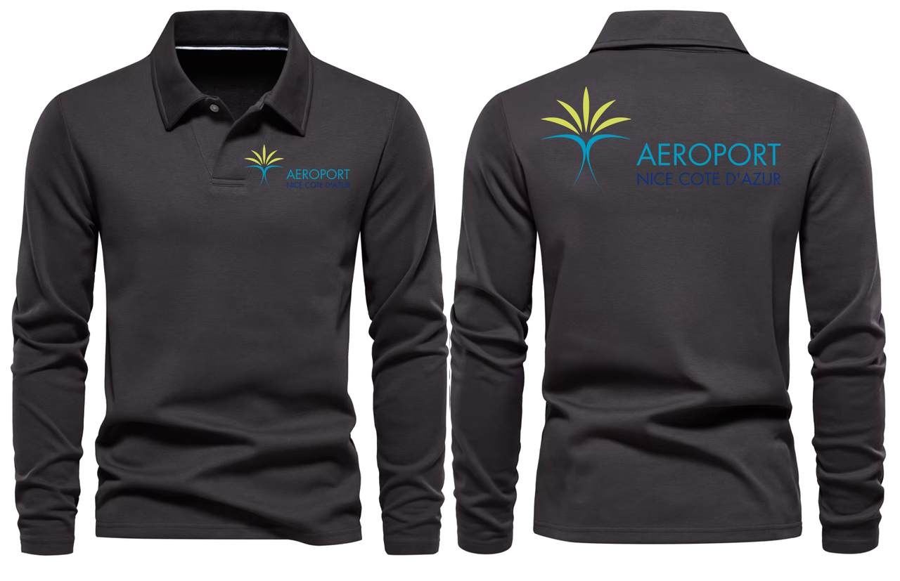 AEROPORT AIRPORT LONG SLEEVE  POLO