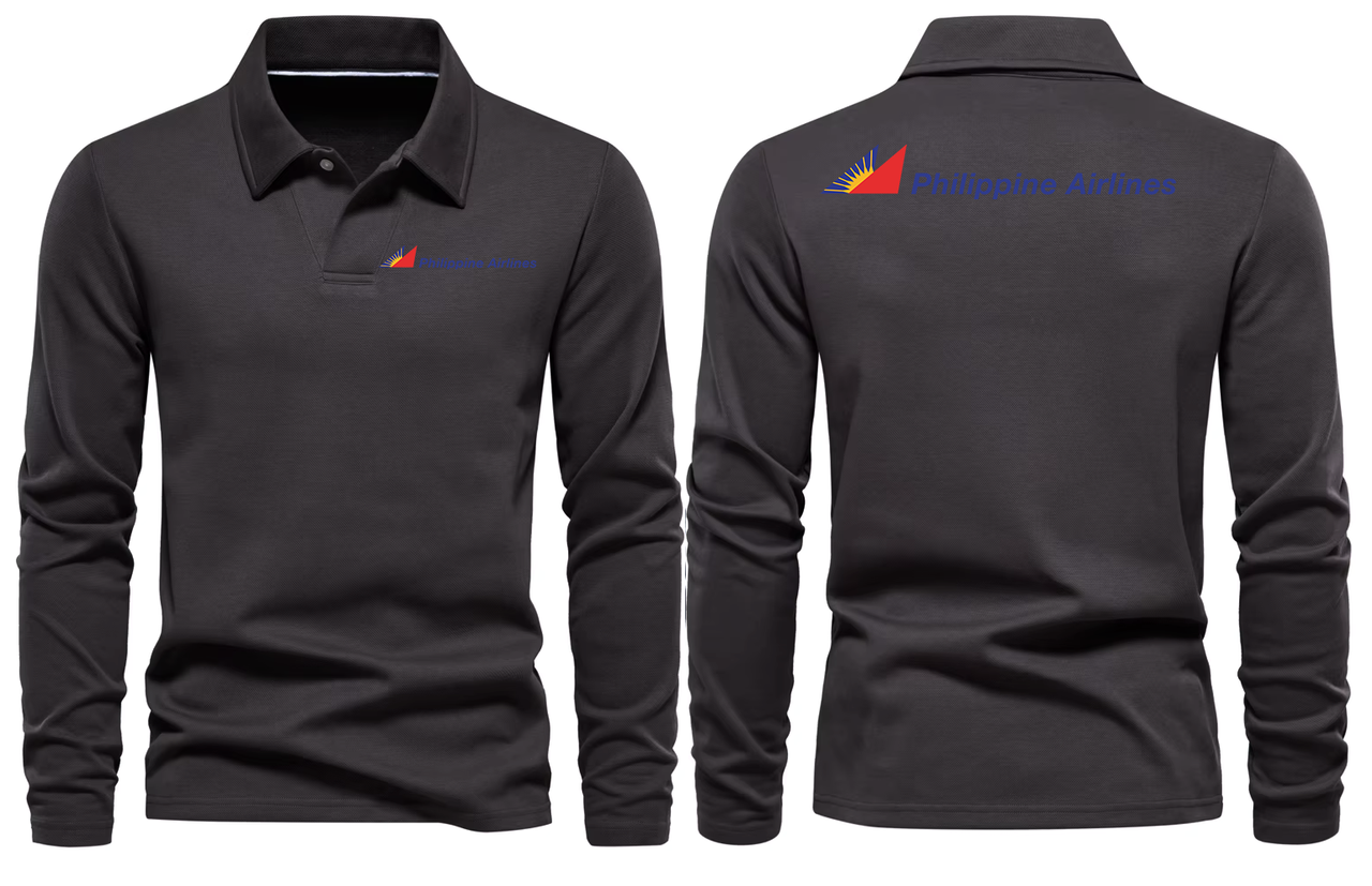 PHILIPPINE AIRLINES LONG SLEEVE  POLO