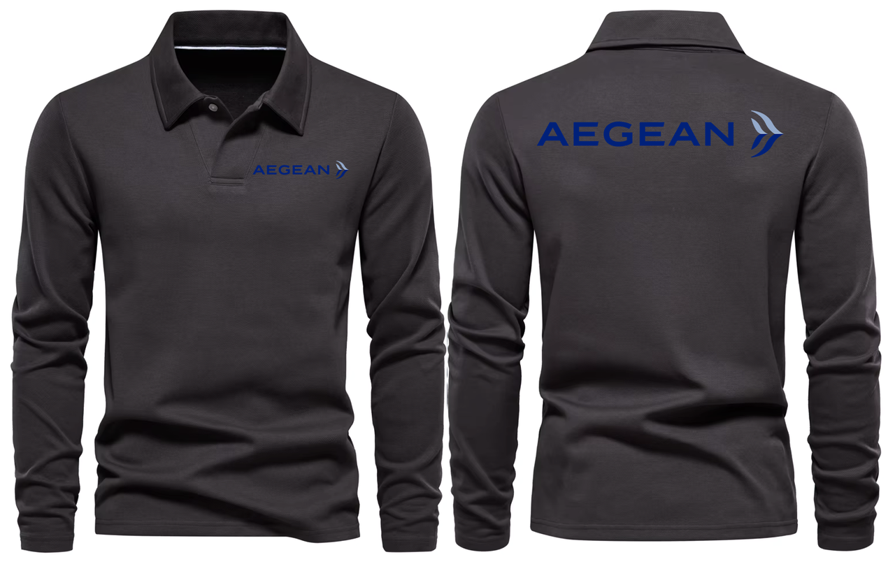 AEGEAN LONG SLEEVE  POLO