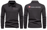 Thumbnail for CHINA AIRLINES LONG SLEEVE  POLO 01