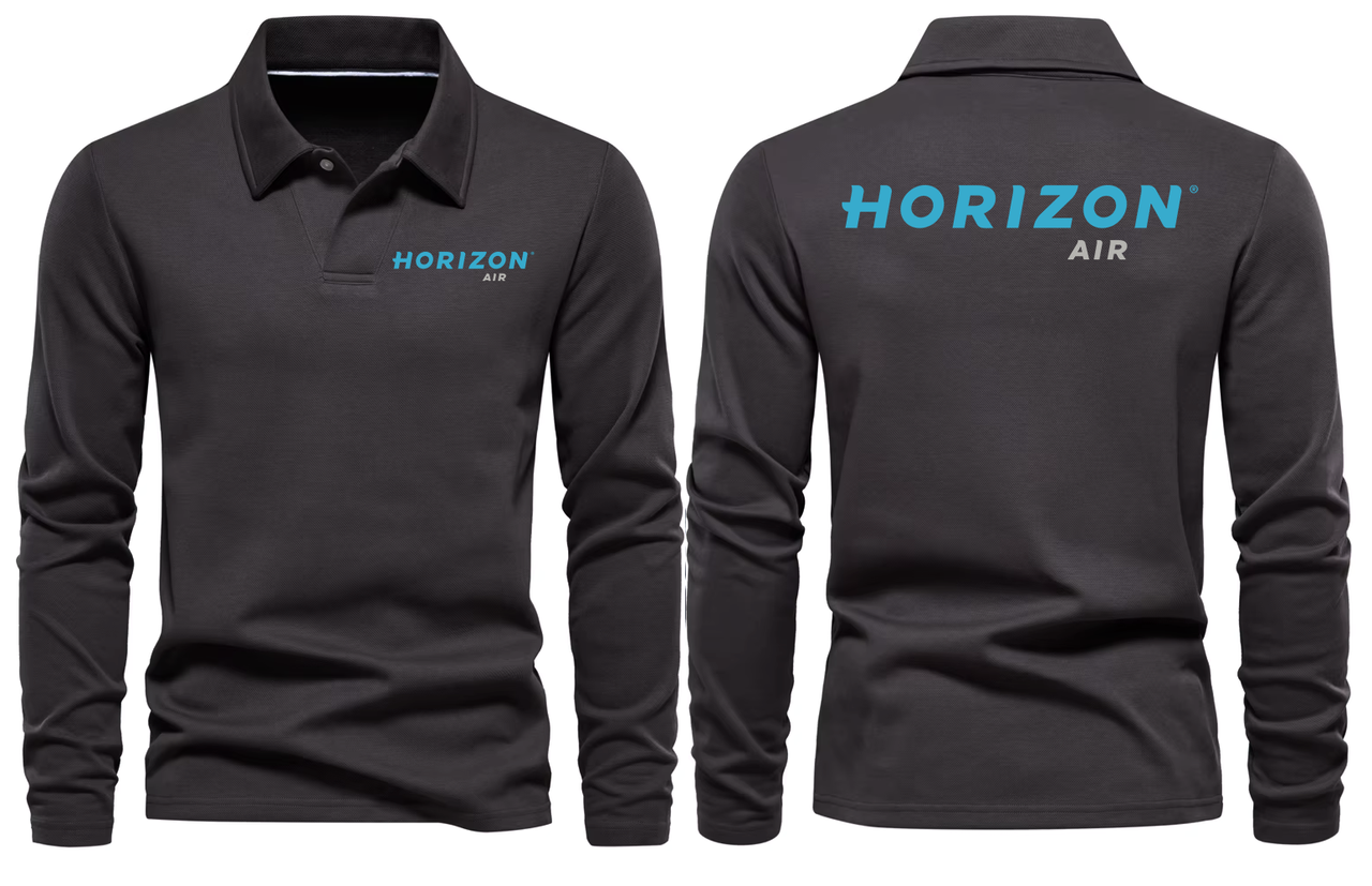 HORIZON AIR LONG SLEEVE  POLO