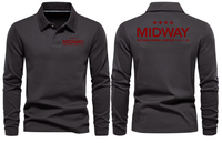 Thumbnail for MIDWAY AIRPORT LONG SLEEVE  POLO