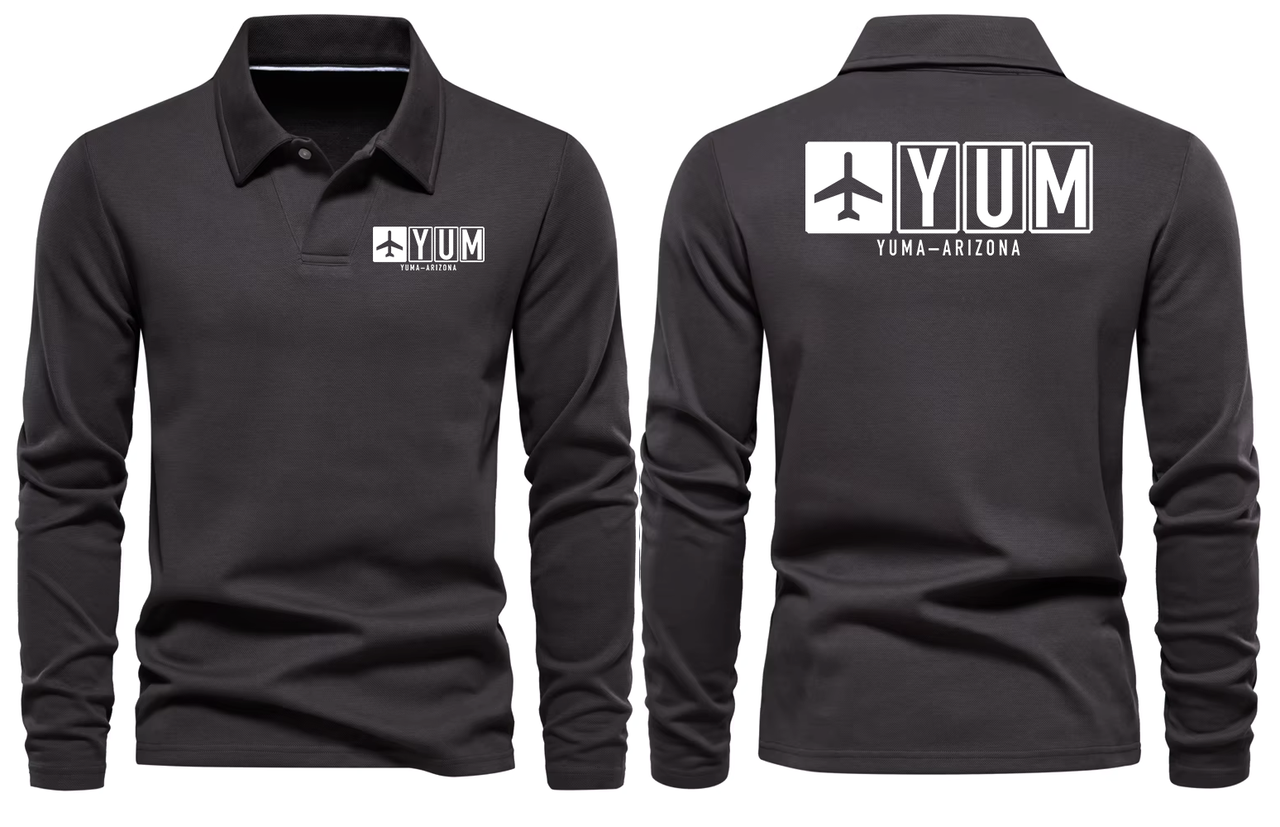 YUM AIRPORT LONG SLEEVE POLO