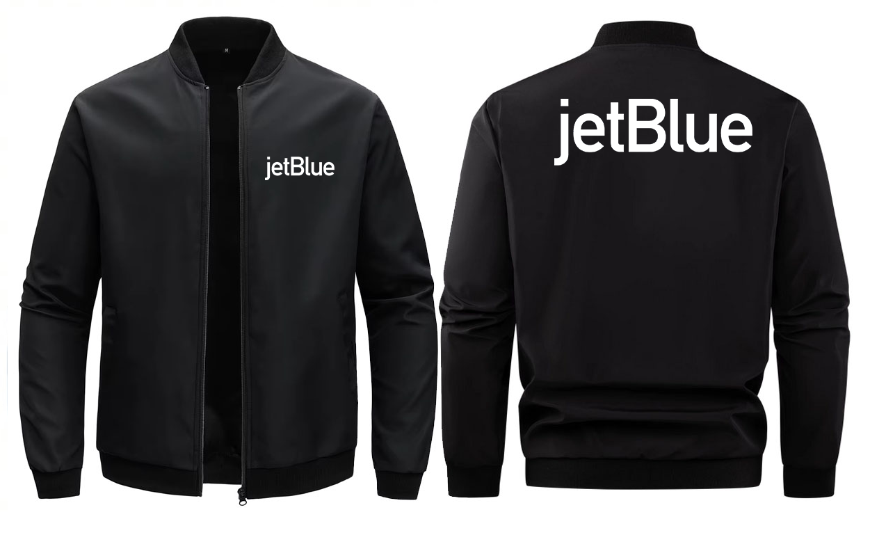 JET BLUE  SOLID COLOR JACKET