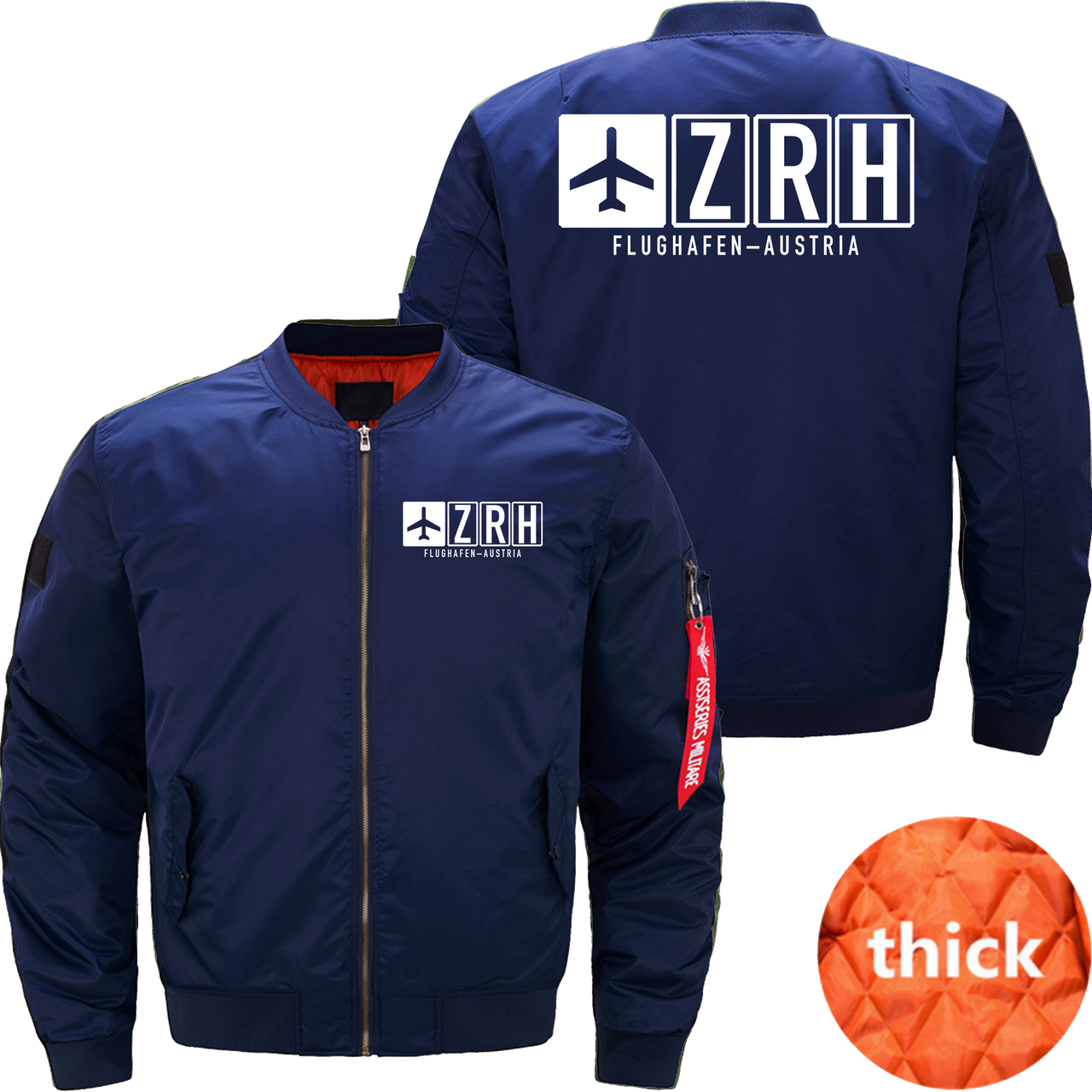 ZRH AIRPOART MA1 JACKET