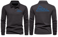 Thumbnail for RDU AIRPORT LONG SLEEVE  POLO