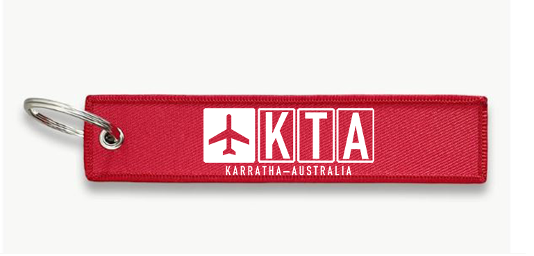 KTA AIRPORT KEY CHAIN