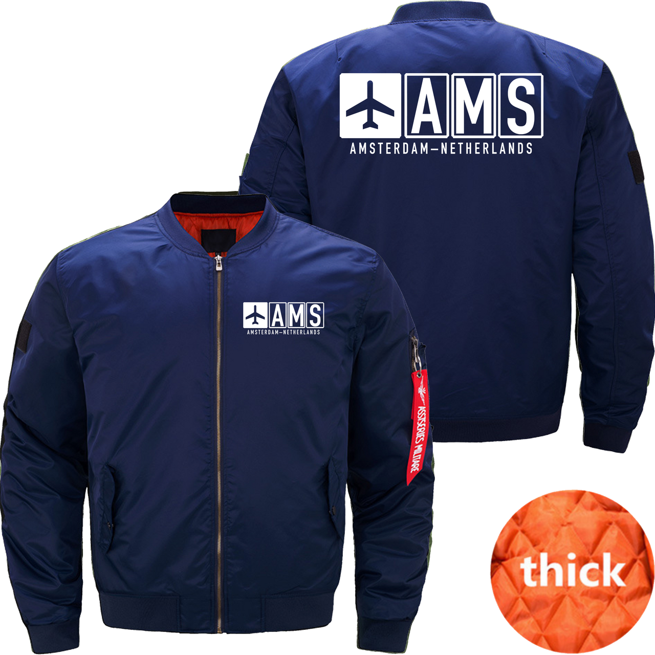 AMS AIRPOART MA1 JACKET