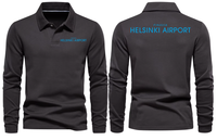 Thumbnail for HELSINKI AIRPORT LONG SLEEVE  POLO