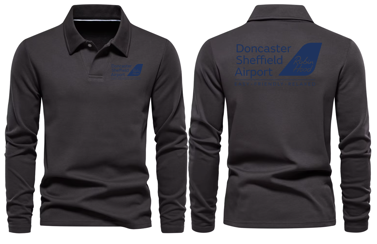 SHEFFIELD AIRPORT LONG SLEEVE  POLO