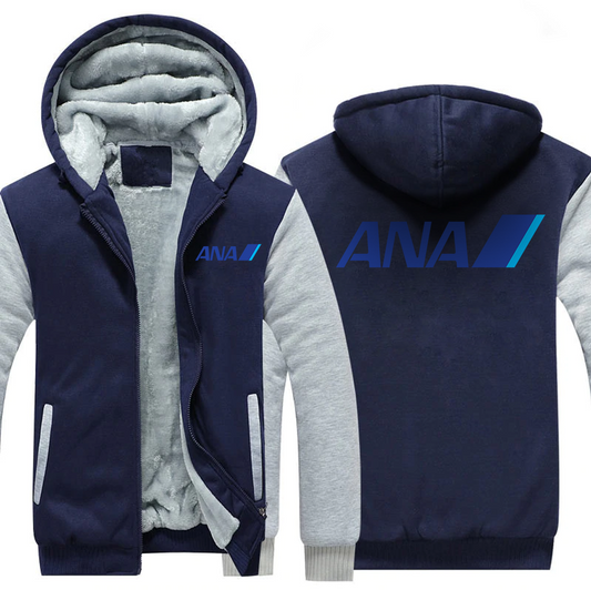 ANA AIRLINES  JACKETS FLEECE SWEATSHIRT