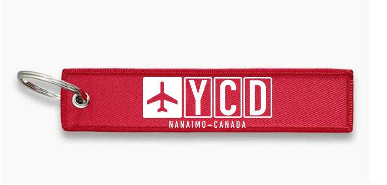 YCD AIRPORT KEY CHAIN