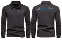 Thumbnail for AIR GUERNES AIRPORT LONG SLEEVE  POLO