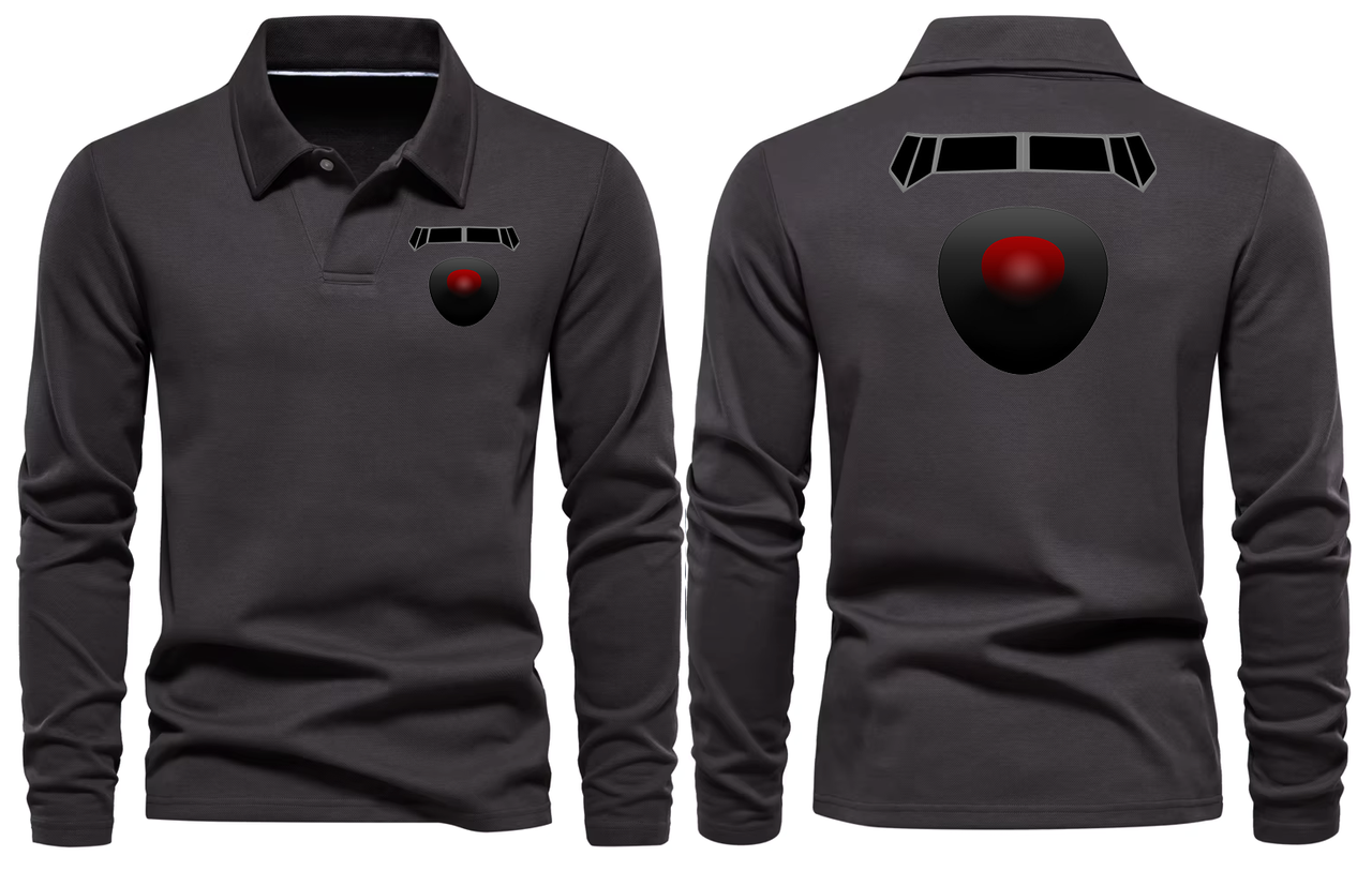 BOEING LOGO LONG SLEEVE  POLO