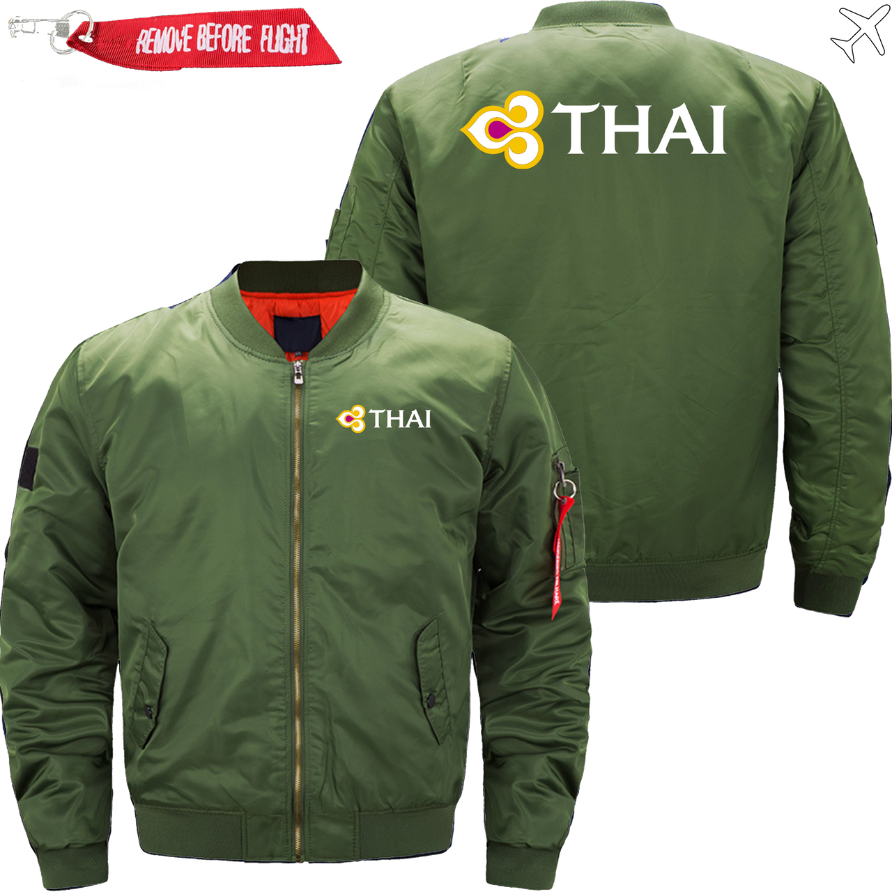 THAI AIRLINES MA1 JACKET THE AV8R
