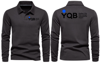 Thumbnail for YQB AIRPORT LONG SLEEVE  POLO